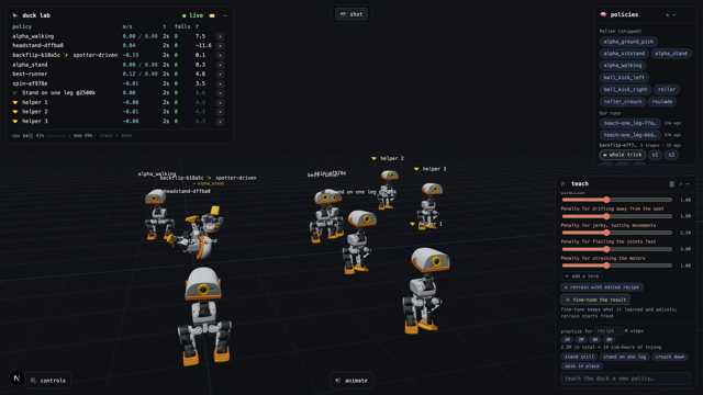 microduck-lab by jonathanhawkins